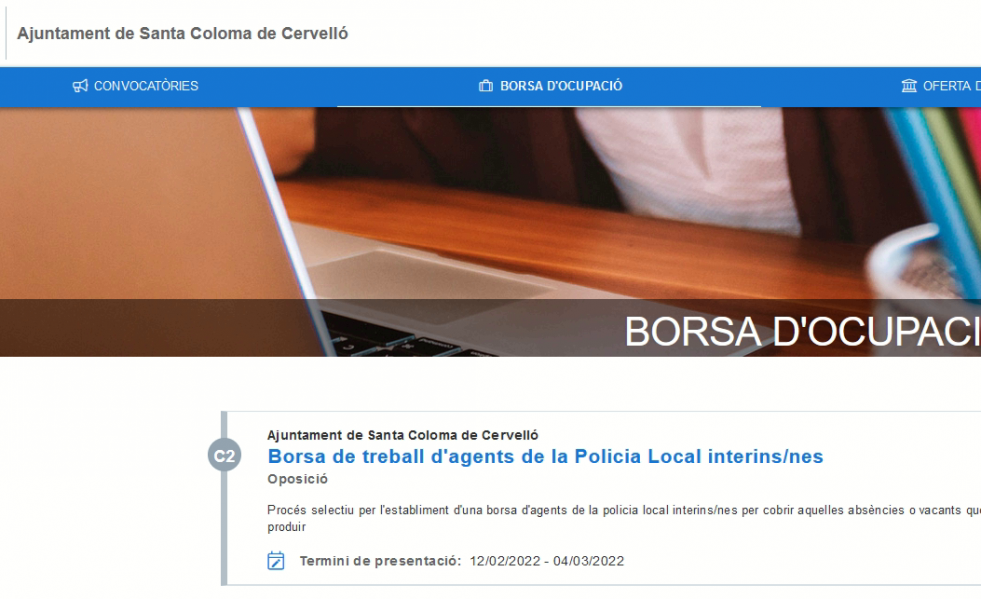 BorsaAgentsPoliciaLocal