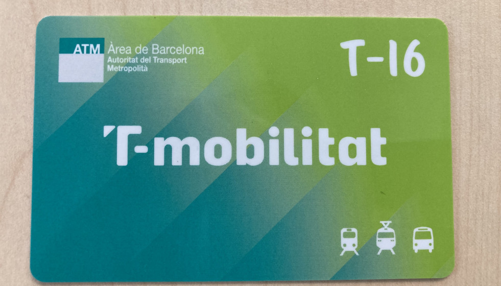 T-16 en formato T-Mobilitat