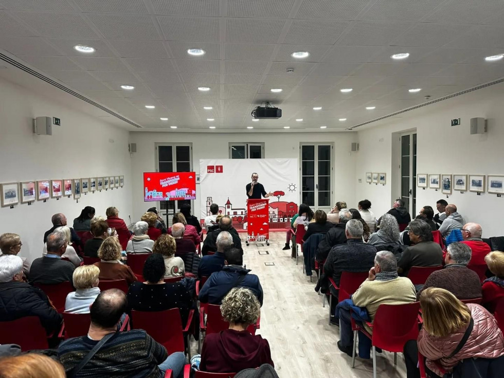 Miguel Comino repetirá como candidato del PSC en la alcaldía de Sant Vicenç dels Horts