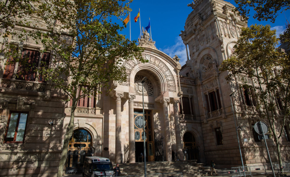 Archivo - Fachada del Tribunal Superior de Justícia de Catalunya