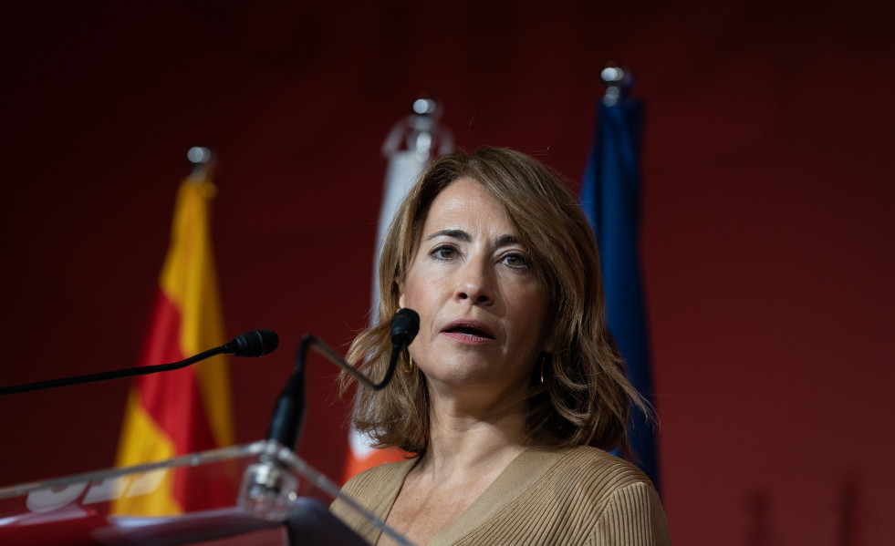 La ministra de Transporte, Movilidad y Agenda Urbana, Raquel Sánchez