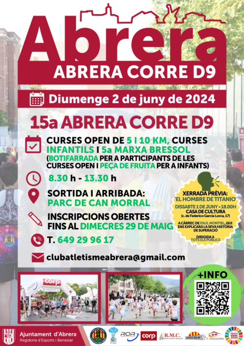 Abrera programa correr