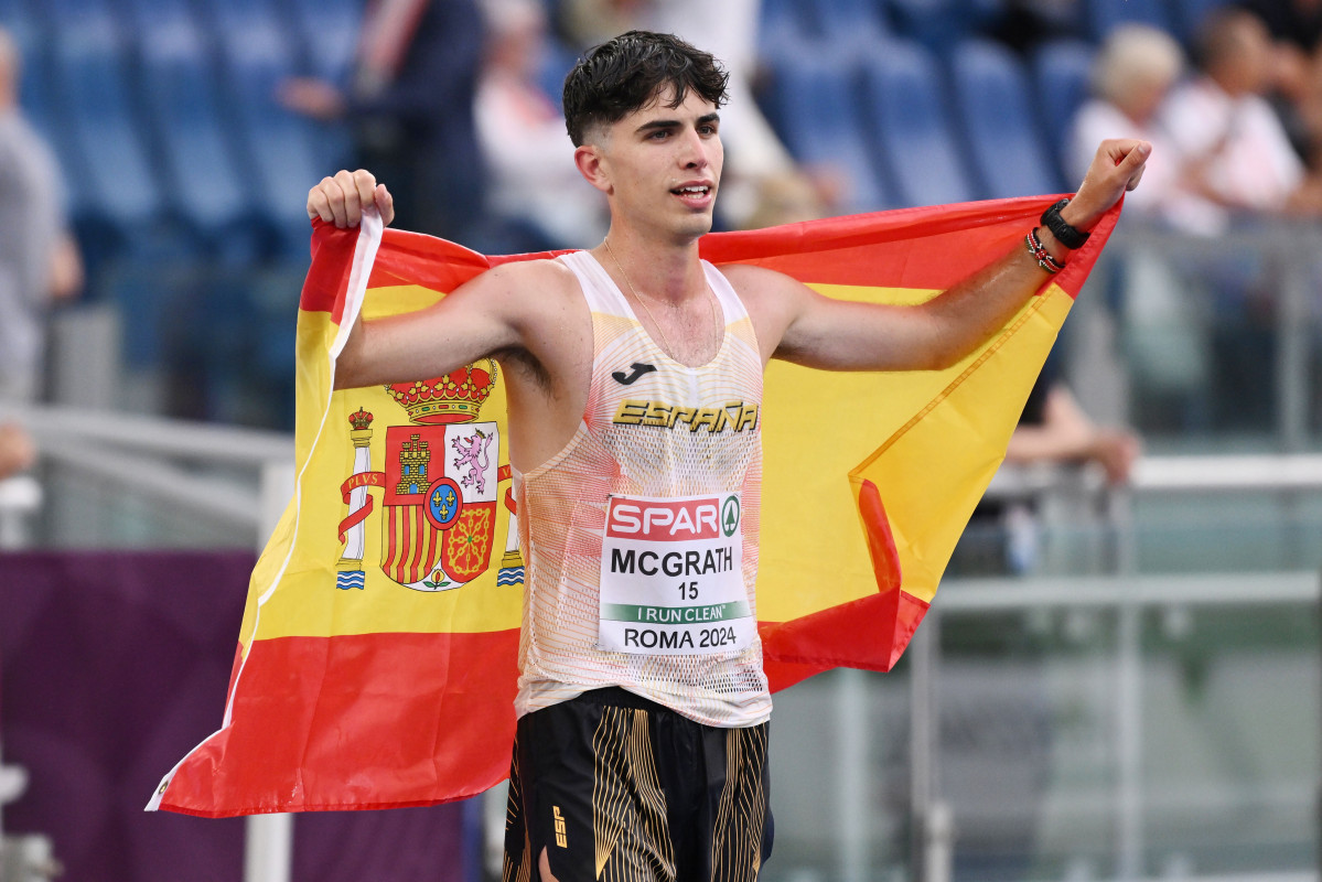 EuropaPress 6020281 paul mcgrath of spain silver medal mens 20km race walk during the european