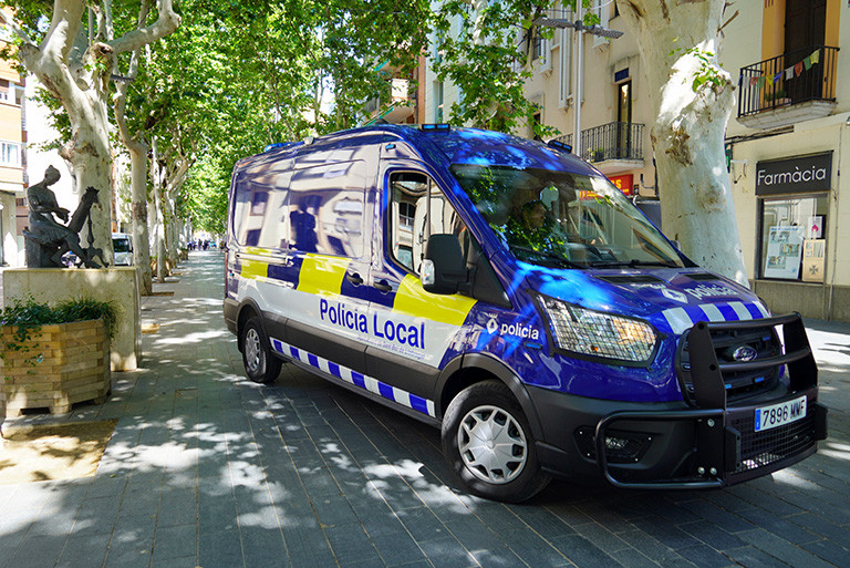 Policia Local Nova furgoneta (2)