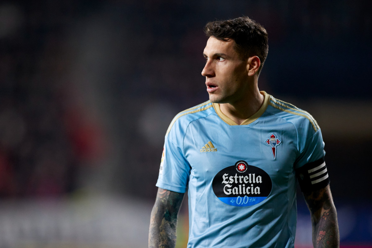 EuropaPress 5035599 hugo mallo of rc celta vigo looks on during the laliga santander match