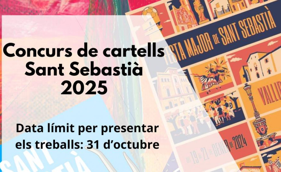 Concurs de cartells Sant Sebastia 2025