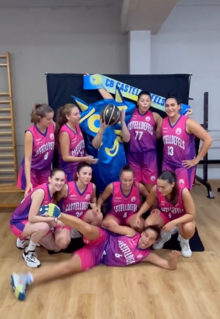 Video jugadoras basquet castefa