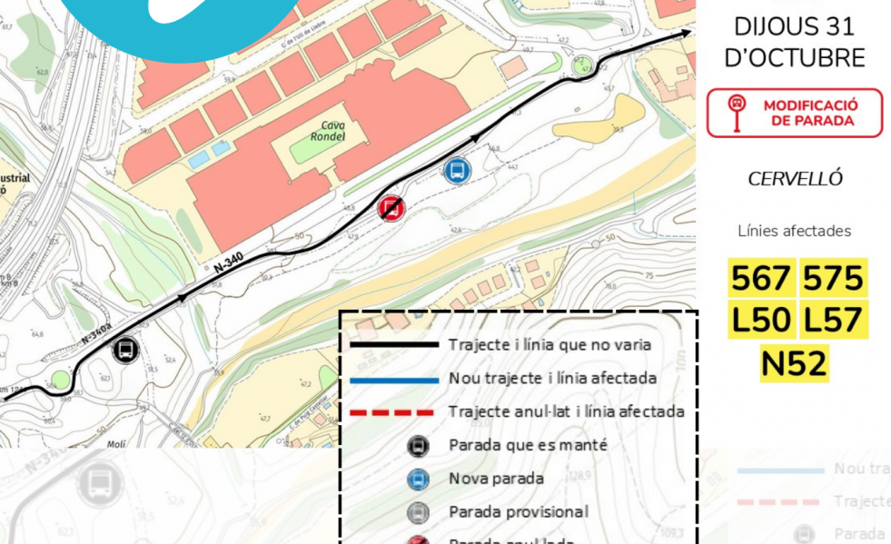 20241031 trasllat parada bus N 340