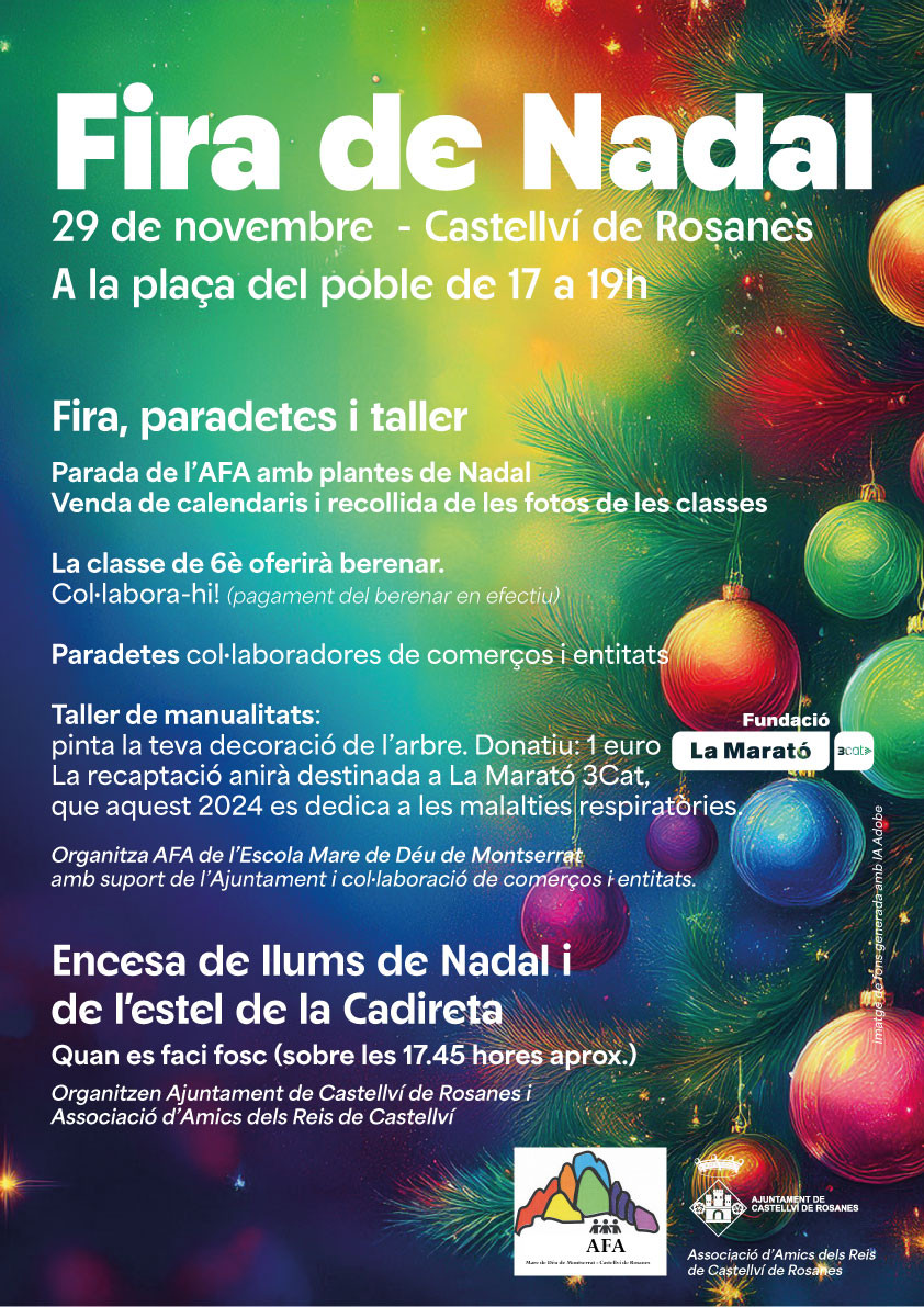 Fira de Nadal cartell vlogos