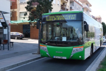 Buses huelga