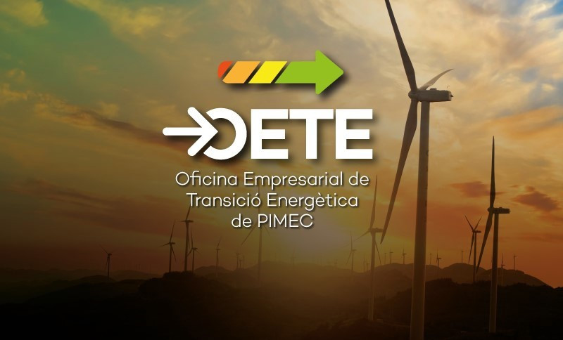 Imagen promocional de las Oficinas Empresariales de Transición Energética de Pimec.